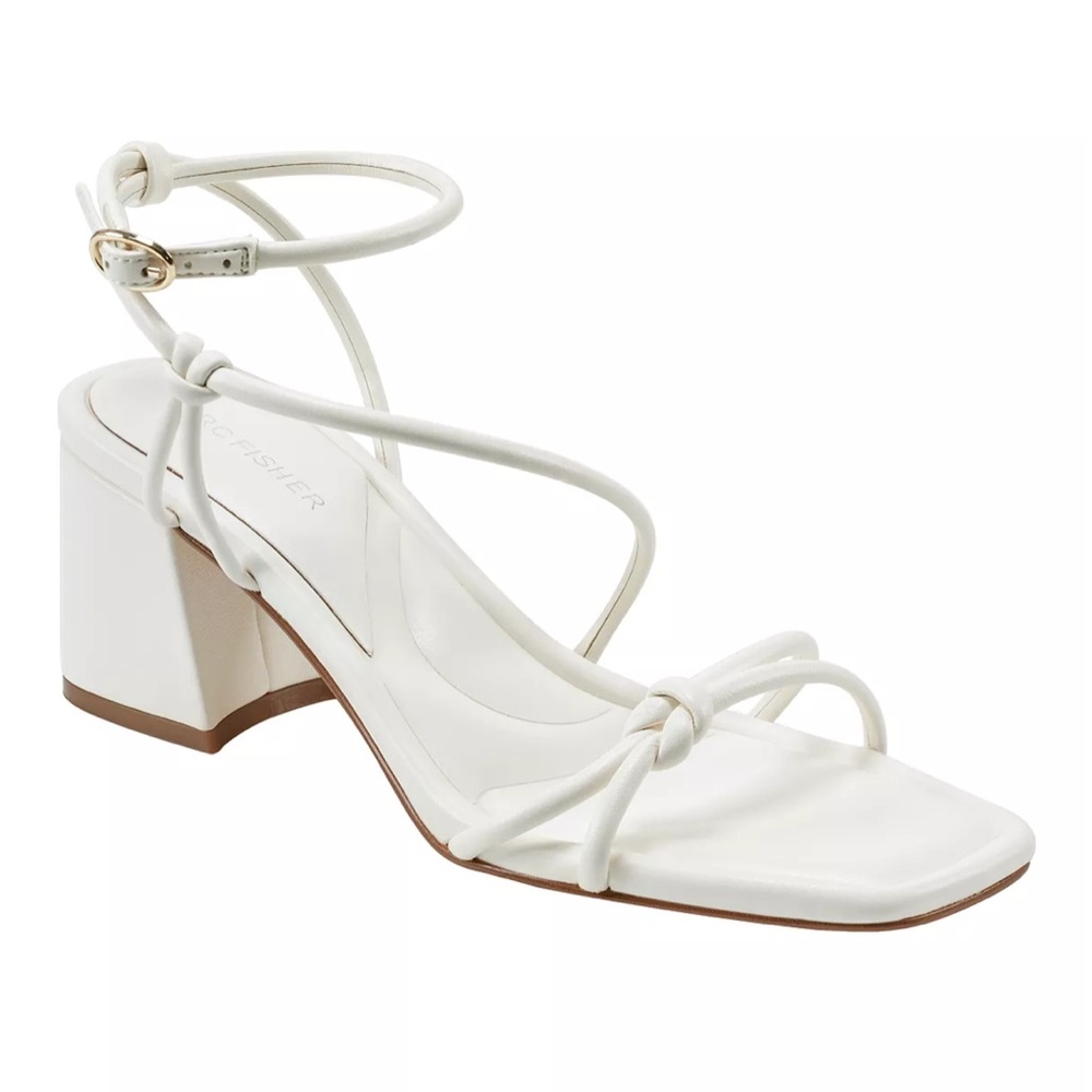 Marc Fisher White Sandals NEW